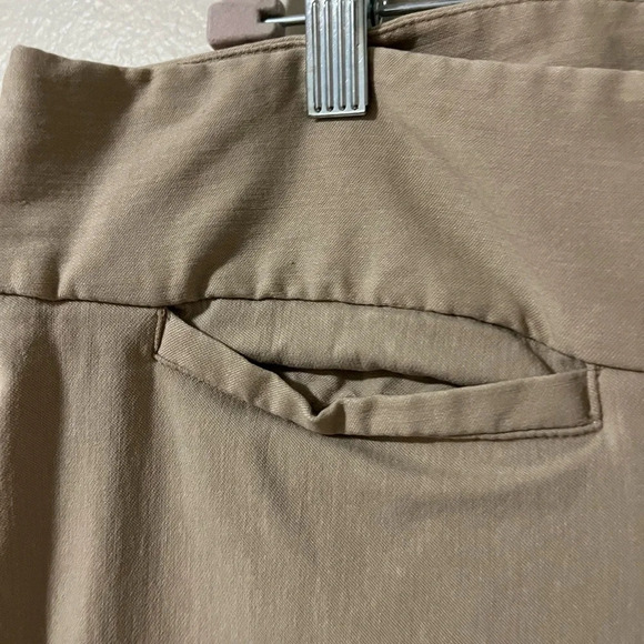 Lane Bryant Ankle Pants plus Size 20 Khaki Light Tan Dress business casual - Picture 2 of 8